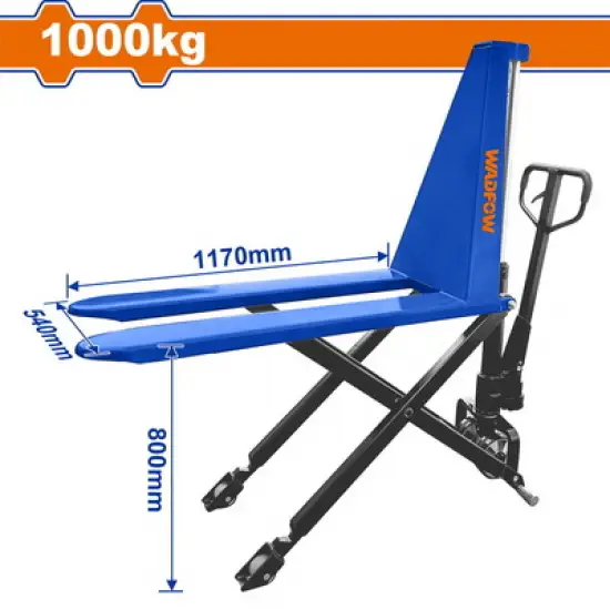 WADFOW ΧΕΙΡΟΚΙΝΗΤΟ ΨΑΛΙΔΩΤΟ ΠΑΛΕΤΟΦΟΡΟ 1.000Kg (WNH5R10)