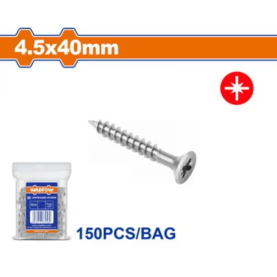 WADFOW ΝΟΒΟΠΑΝΟΒΙΔΑ ΓΑΛΒ. 4.5 Χ 40mm 150TEM (WXS594A08)