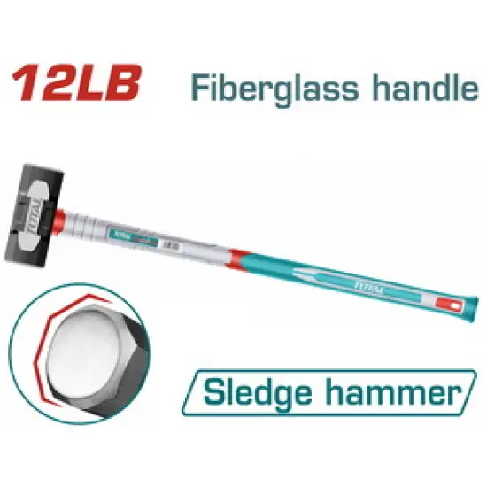 TOTAL ΒΑΡΙΟΠΟΥΛΑ ΠΛΑΣΤ. 12LB / 900mm (THSM61598)