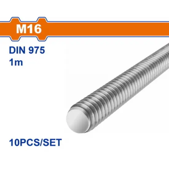 WADFOW ΝΤΙΖΑ-ΟΛΟΠΑΣΟ ΓΑΛΒΑΝΙΖΕ 4.8 DIN975 16mm / 1m (WXSZ316)