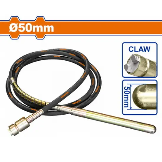 WADFOW ΕΥΚΑΜΠΤΟΣ ΑΞΟΝΑΣ (ΜΑΡΚΟΥΤΣΙ) Claw type Φ - 50mm / 6m (WVRP1A50)