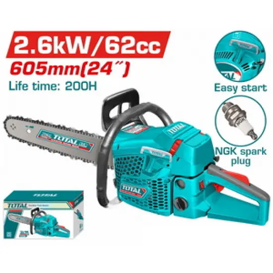 TOTAL ΕΠΑΓΓ. ΒΕΝΖ/ΝΗΤΟ ΑΛΥΣΟΠΡΙΟΝΟ 62cc / 3.5HP / 60cm (TG5622611)
