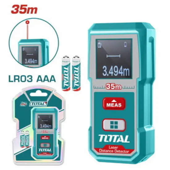TOTAL ΜΕΤΡΗΤΗΣ ΑΠΟΣΤΑΣΕΩΝ LASER 0.05 - 35m (ΤMT53055)