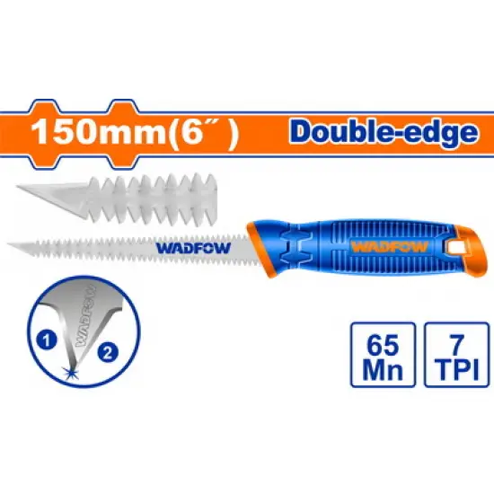 WADFOW ΠΡΙΟΝΙ ΓΥΨΟΣΑΝΙΔΑΣ ΔΙΠΛΗΣ ΚΟΠΗΣ 150mm / 6" (WHW3G62)