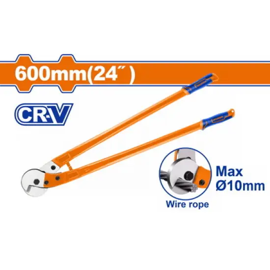 WADFOW ΚΟΦΤΗΣ ΣΥΡΜΑΤΟΣΧΟΙΝΟΥ 600mm / Φ-10mm (WBC6024)