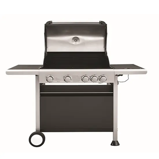 Ψησταριά Υγραερίου BBQ Με 4 Καυστήρες και 1 πλαΪνή εστία UNIMAC 661332