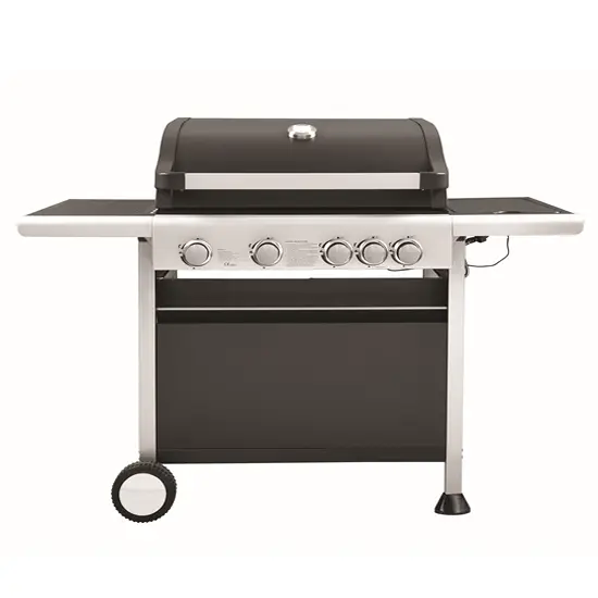 Ψησταριά Υγραερίου BBQ Με 4 Καυστήρες και 1 πλαΪνή εστία UNIMAC 661332