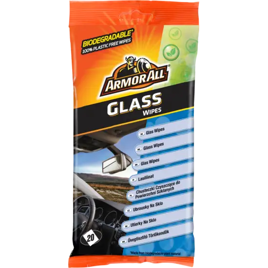 Υγρά μαντηλάκια για τα τζάμια Flow-pack wipes glass 20 τεμ.