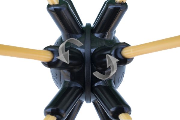 Ελαιοραβδιστικό αχινός GOLD FULL CARBON 4X4 MINOS NIK