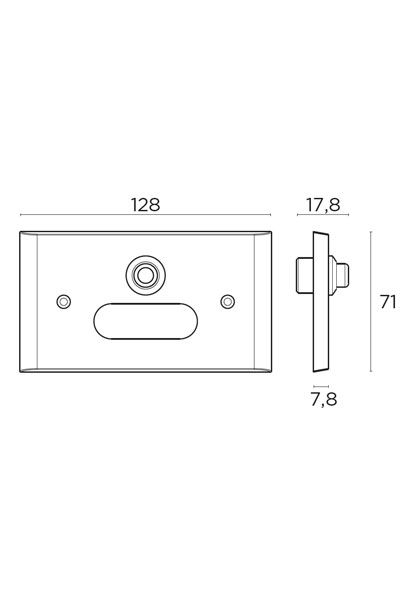 Κουδούνι Εξώθυρας Convex 137B