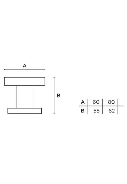 Μπούλ εξώθυρας Σειρά 697 CONVEX