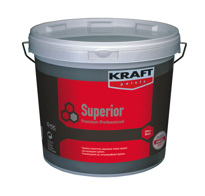 Superior Kraft 3LT υποαλεργικό αντιμουχλικό χρώμα