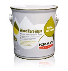 Wood Care Aqua Kraft 0,75LT Βερνίκι Κρούστας Νερού σατινέ