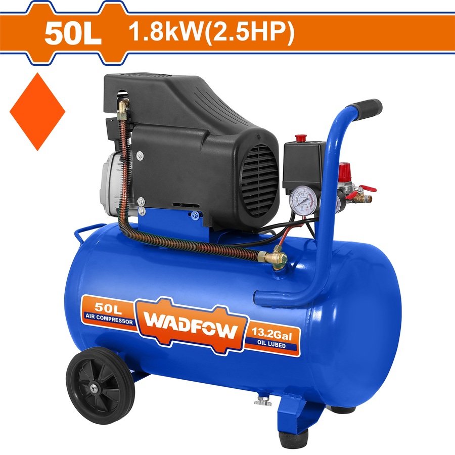 WADFOW ΑΕΡΟΣΥΜΠΙΕΣΤΗΣ ΛΑΔΙΟΥ 1.8kW / 2.5HP / 50Lit (WAP3A50)