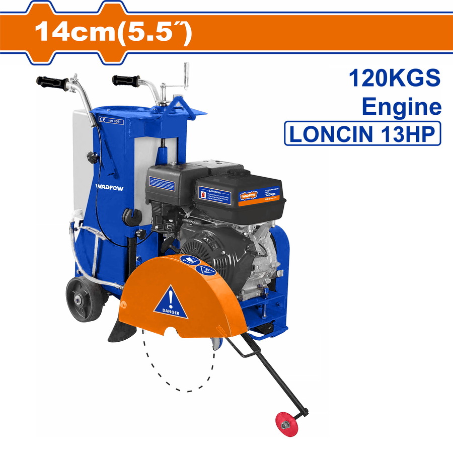 WADFOW ΑΣΦΑΛΤΟΚΟΠΤΗΣ ΒΕΝΖ. 9.6kW / 13HP / Φ-405mm (WQF2A16)